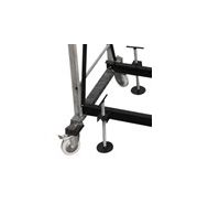AX6 Set of Two Parking Jacks for Scaffold and Work Platform Stability, Heavy Duty Support Accessory for Secure Positioning, Safer Parking and Industrial Maintenance Applications